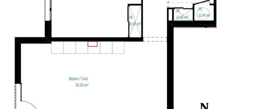 Appartement 3 pièces de 80 m² à Monticello (20220)