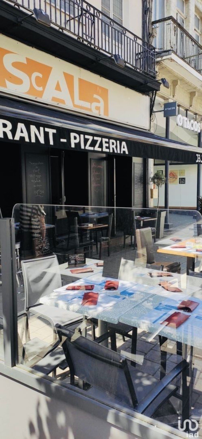 Pizzeria of 144 m² in Valenciennes (59300)