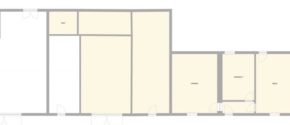 Maison 3 pièces de 65 m² à Chamboret (87140)