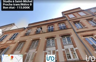 Appartement 1 pièce de 19 m² à Toulouse (31400)