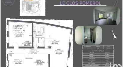 Maison 4 pièces de 85 m² à Libourne (33500)