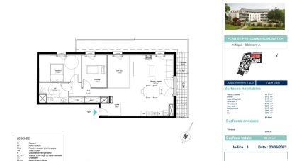 Appartement 4 pièces de 82 m² à Bayeux (14400)