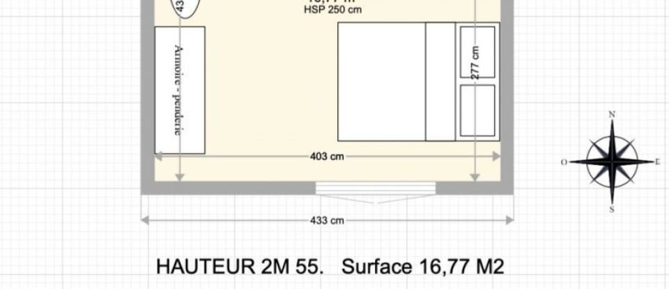Appartement 2 pièces de 34 m² à Nantes (44000)