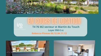 Apartment 4 rooms of 76 m² in Toulouse (31300)