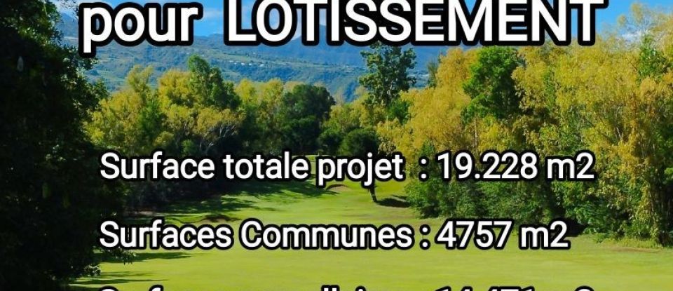 Land of 44,407 m² in Saint-Leu (97436)
