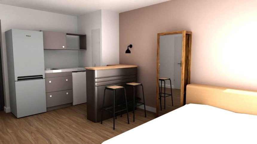 Appartement 1 pièce de 21 m² à Nîmes (30900)