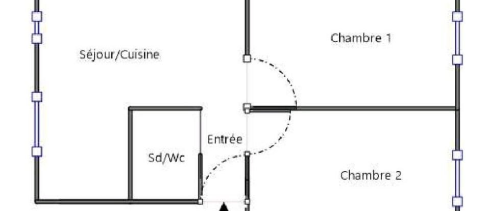 Appartement 2 pièces de 46 m² à Nice (06000)