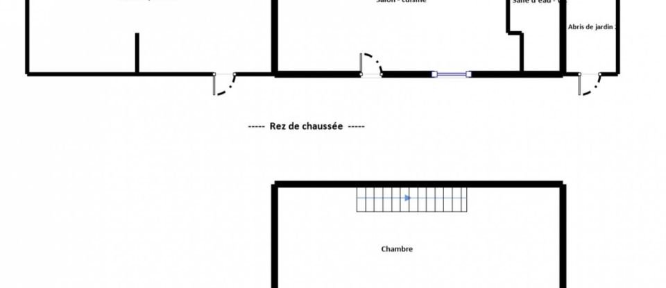 Maison 2 pièces de 36 m² à Choisy-le-Roi (94600)