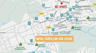 Appartement 3 pièces de 61 m² à Noyal-Châtillon-sur-Seiche (35230)