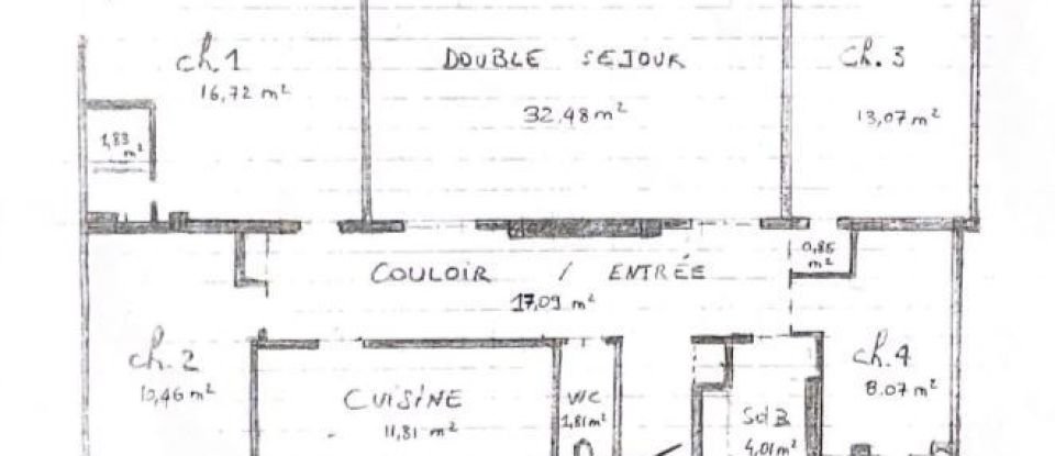 Appartement 6 pièces de 118 m² à Courbevoie (92400)