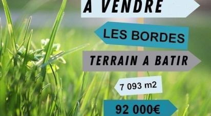 Land of 7,093 m² in Les Bordes (45460)