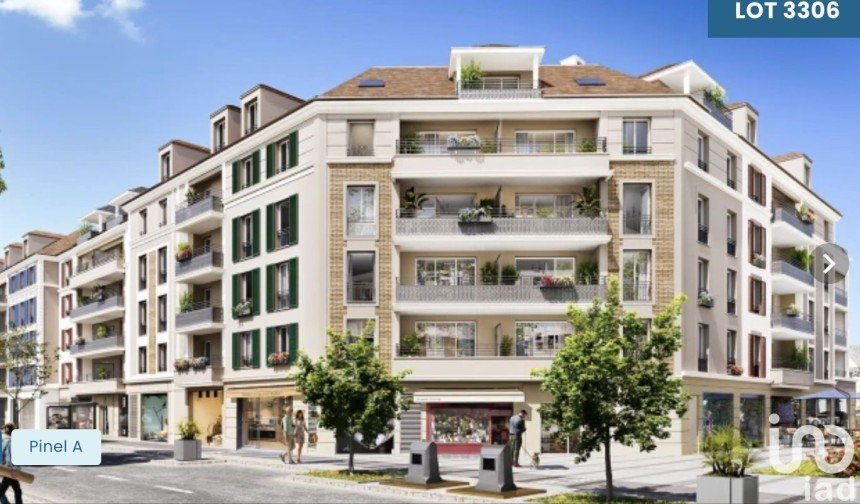 Apartment 3 rooms of 56 m² in Taverny (95150)