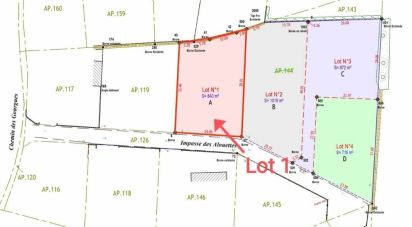Land of 840 m² in Lescure-d'Albigeois (81380)