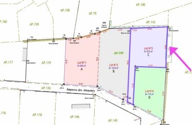 Land of 872 m² in Lescure-d'Albigeois (81380)