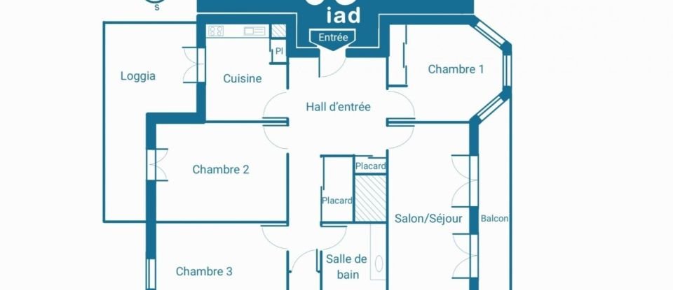 Apartment 5 rooms of 85 m² in Perpignan (66000)