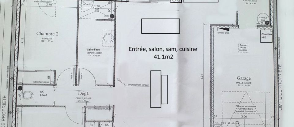 Maison 4 pièces de 80 m² à Talmont-Saint-Hilaire (85440)