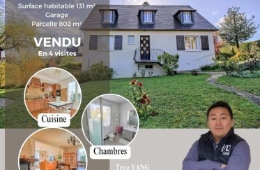 House 6 rooms of 131 m² in Laval (53000)