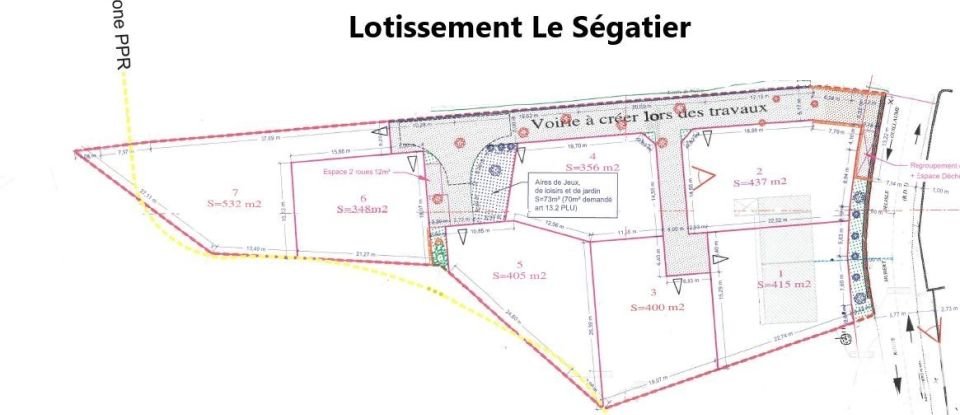 Land of 510 m² in Saint-Paul (97423)