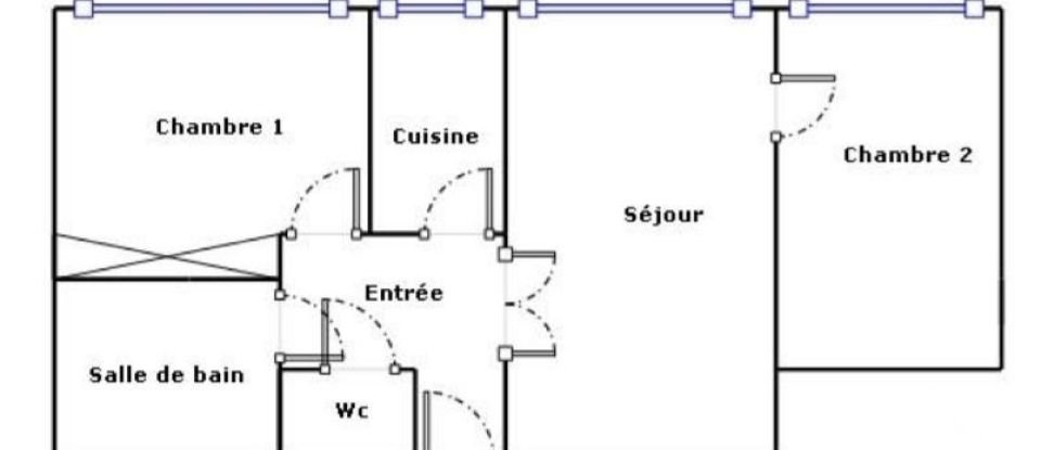 Appartement 3 pièces de 64 m² à Paris (75018)