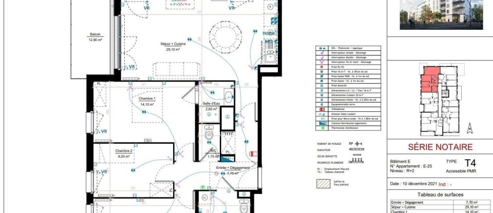 Apartment 4 rooms of 81 m² in Melun (77000)