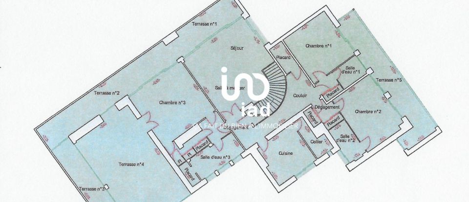 Appartement 4 pièces de 191 m² à La Valette-du-Var (83160)