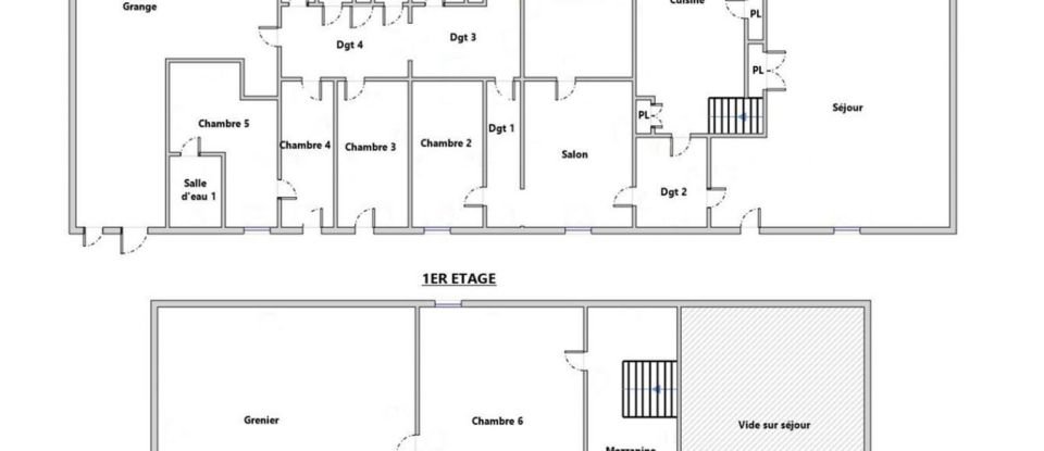 Maison 11 pièces de 290 m² à Condat-sur-Vienne (87920)