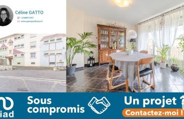 Apartment 4 rooms of 71 m² in Moyeuvre-Grande (57250)