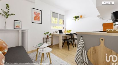 Appartement 1 pièce de 16 m² à Paris (75020)