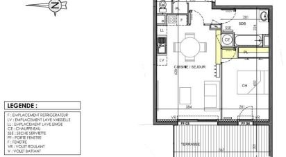 Appartement 2 pièces de 47 m² à Marguerittes (30320)