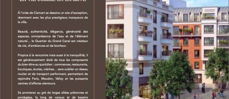 Appartement 6 pièces de 126 m² à Clamart (92140)
