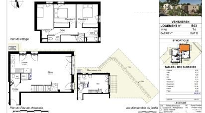 Apartment 4 rooms of 85 m² in Ventabren (13122)