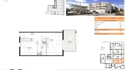 Appartement 2 pièces de 53 m² à Port-la-Nouvelle (11210)