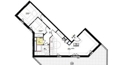 Appartement 3 pièces de 71 m² à Rennes (35000)