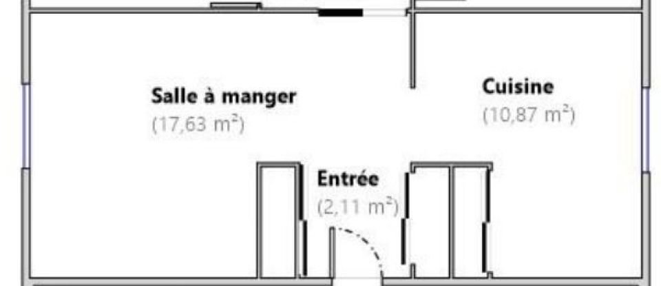 Apartment 3 rooms of 62 m² in Fère-Champenoise (51230)