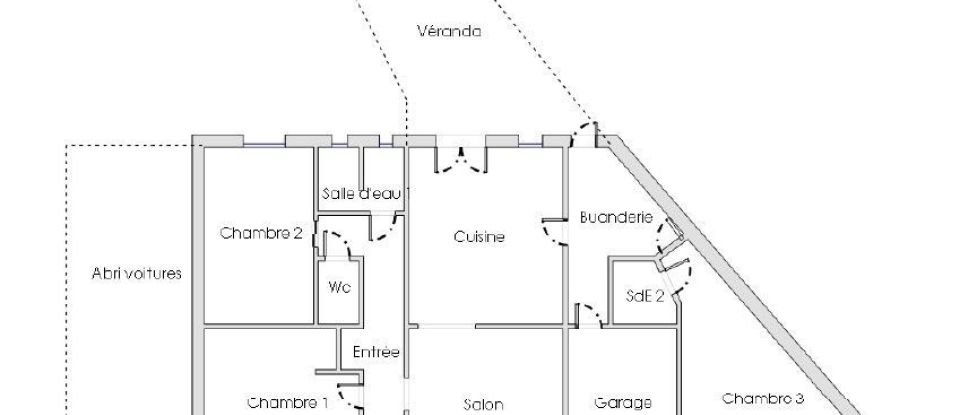 House 4 rooms of 85 m² in La Roche-sur-Yon (85000)
