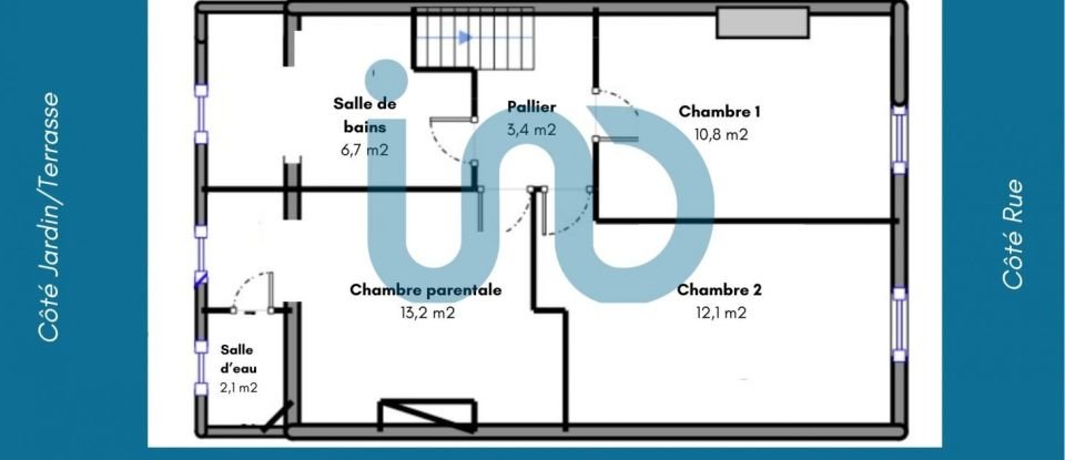 Maison de ville 4 pièces de 98 m² à Bordeaux (33300)
