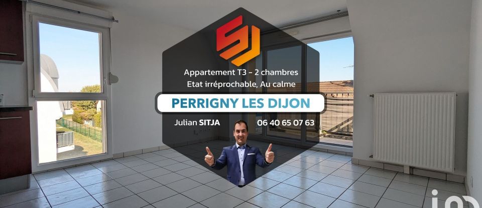 Appartement 3 pièces de 54 m² à Perrigny-lès-Dijon (21160)