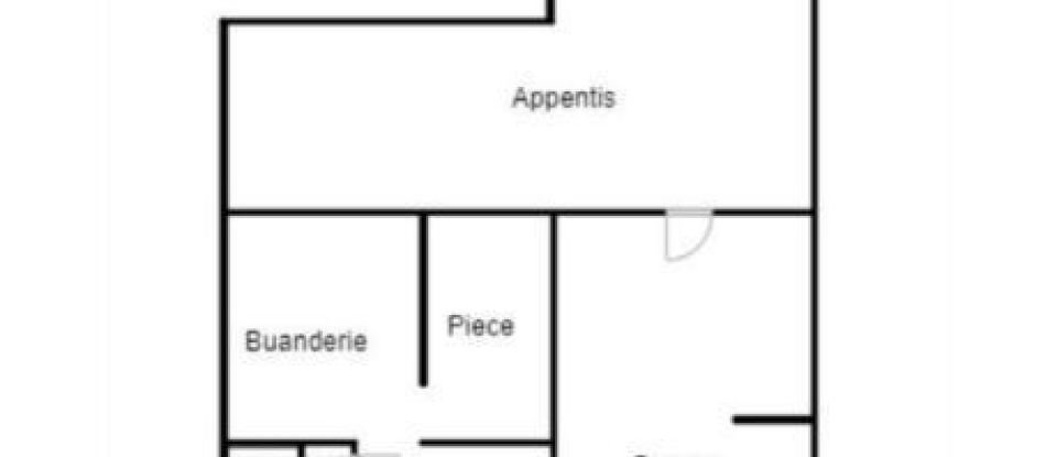 Maison 4 pièces de 80 m² à Vitry-en-Perthois (51300)