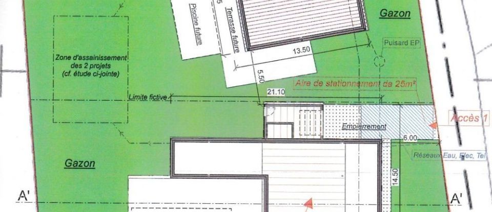 Terrain de 1 500 m² à Yvias (22930)