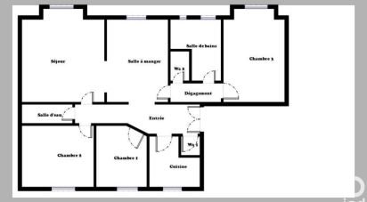Appartement 5 pièces de 98 m² à Clichy (92110)