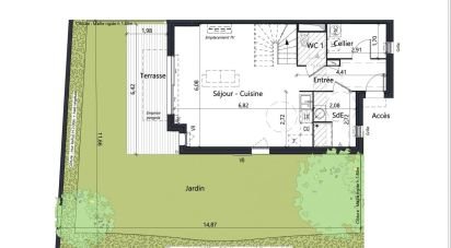 Maison 4 pièces de 101 m² à Mauguio (34130)