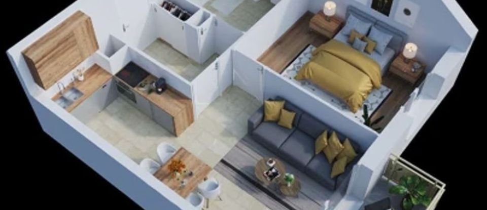 Appartement 2 pièces de 43 m² à Faremoutiers (77515)