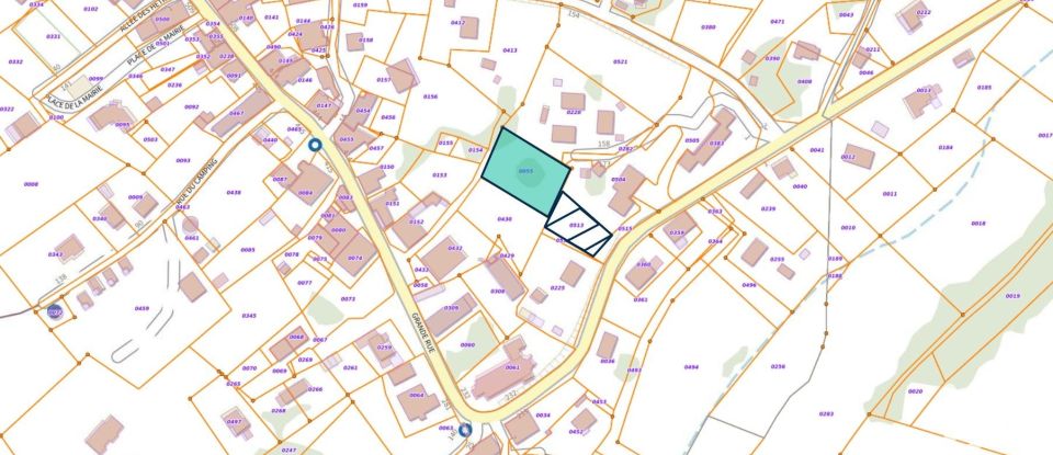 Land of 666 m² in Plombières-les-Bains (88370)