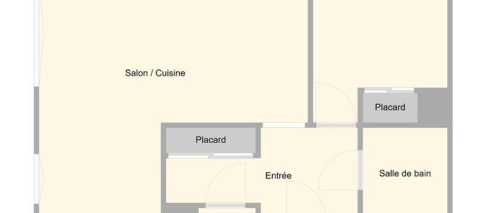 Apartment 2 rooms of 44 m² in Nice (06100)