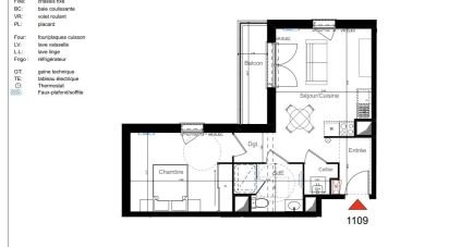 Appartement 2 pièces de 43 m² à La Teste-de-Buch (33260)