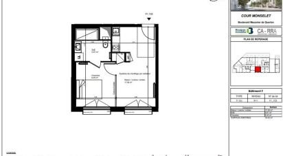 Appartement 1 pièce de 32 m² à Nantes (44000)