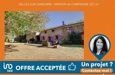 Country house 8 rooms of 327 m² in Salles-sur-Garonne (31390)