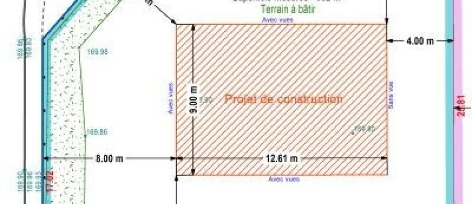 Terrain de 600 m² à Boullay-les-Troux (91470)