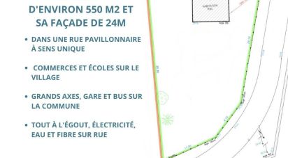 Land of 560 m² in Couilly-Pont-aux-Dames (77860)