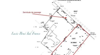 Land of 1,546 m² in Villeneuve-en-Retz (44580)